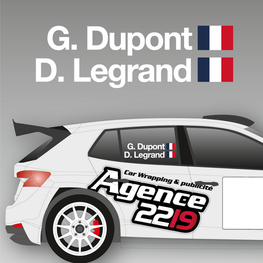 Pack Nom type ERC/WRC 50cm