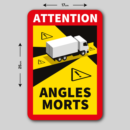 Sticker Angles Morts "Camion"
