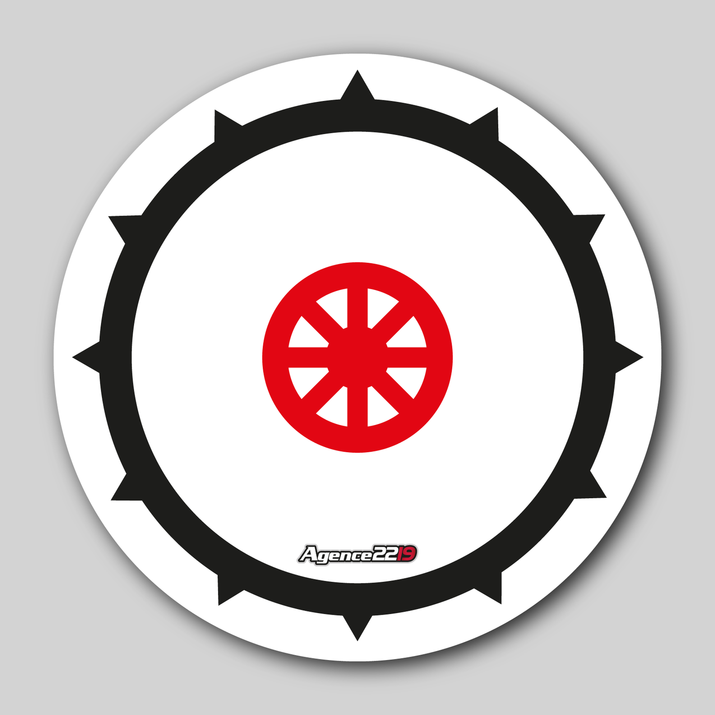 Sticker Pneus Cloutés