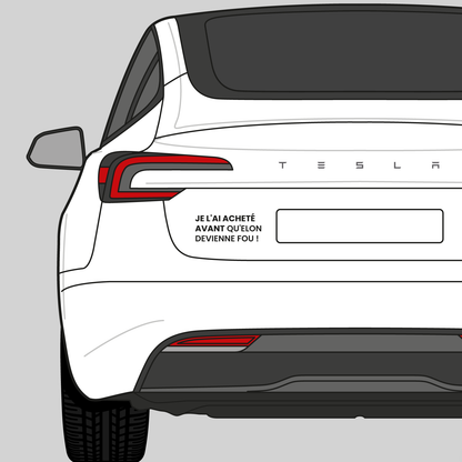 Sticker Tesla (01)
