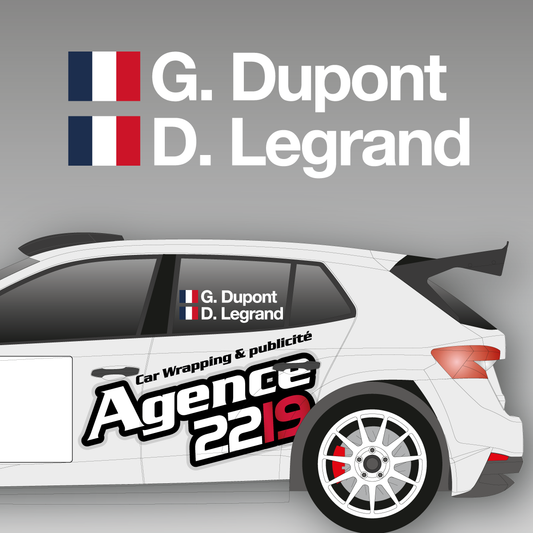 Pack Nom type ERC/WRC 50cm