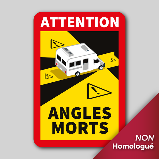 Sticker Angles Morts "Camping-car"