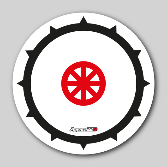 Sticker Pneus Cloutés