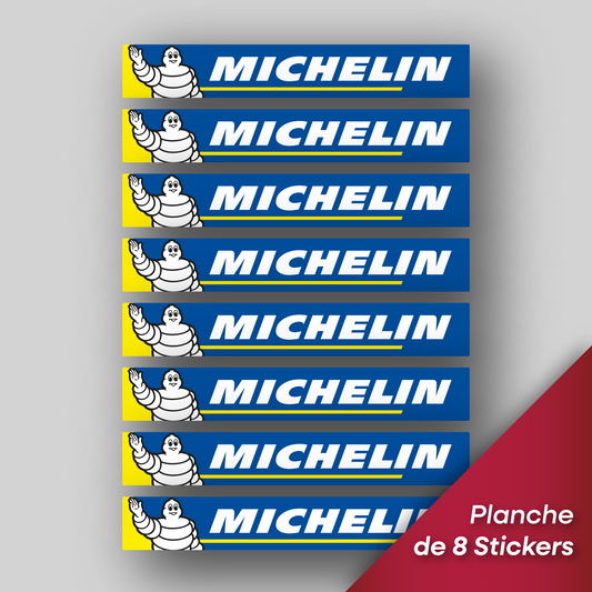 Planche 8 Stickers "Michelin"