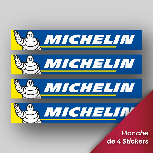 Planche 4 Stickers "Michelin"