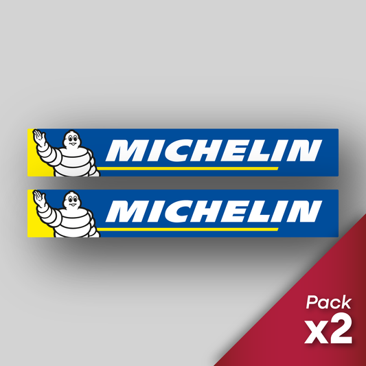 Pack 2 Stickers "Michelin" 28cm