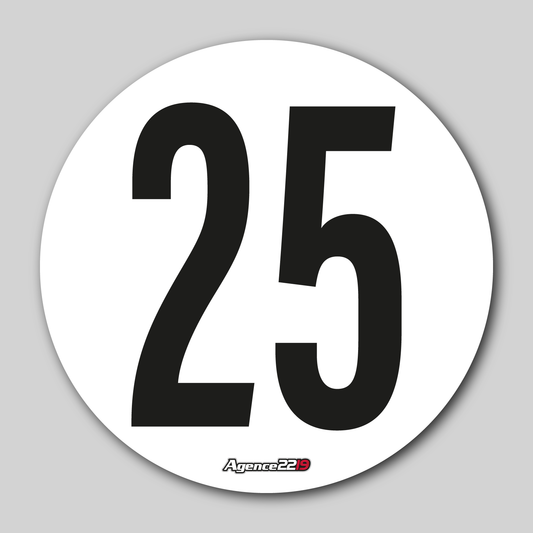 Disque de vitesse "25Km/h"